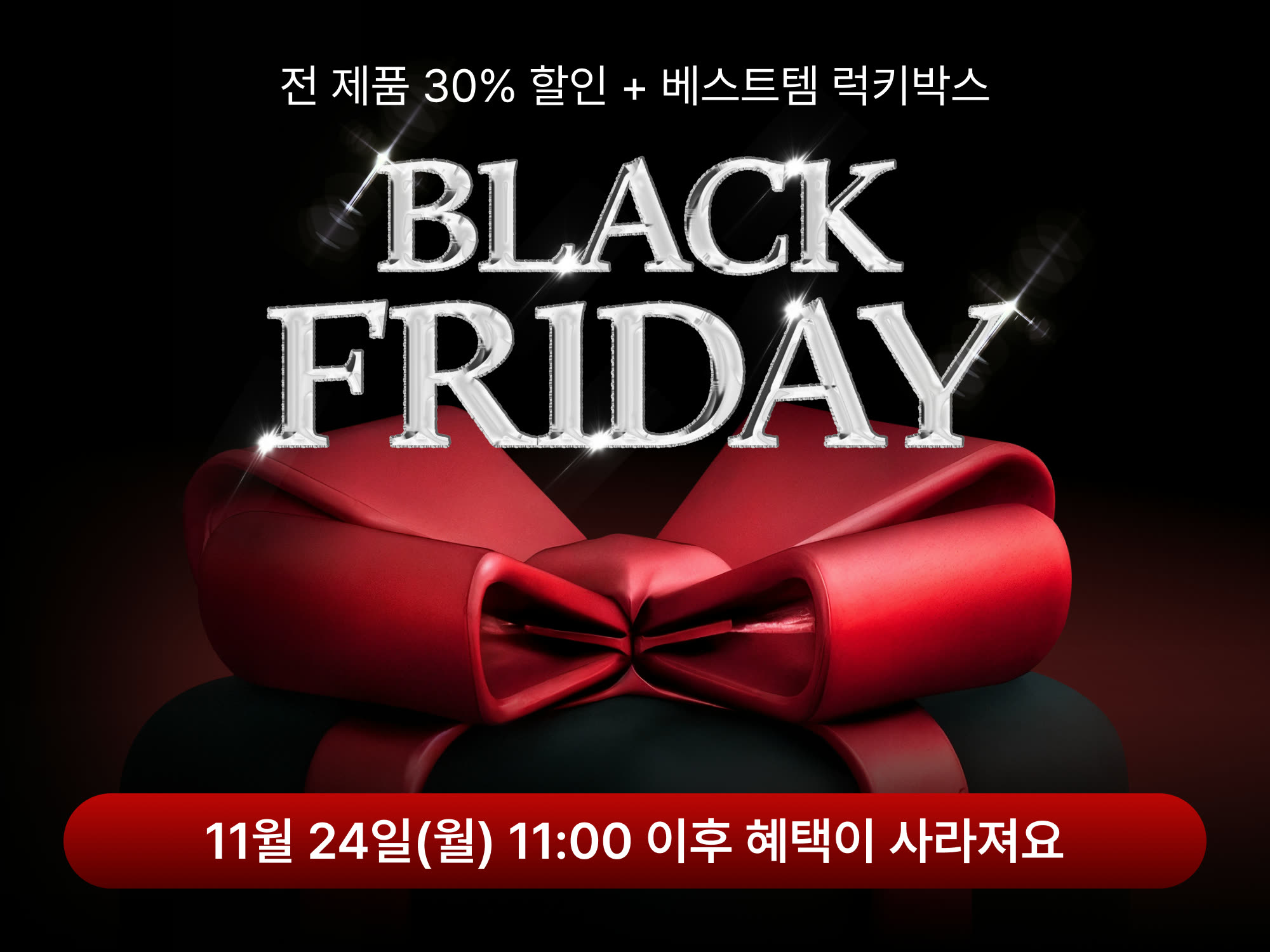 블랙 프라이데이 메인 배너